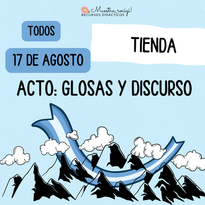 Glosas y discurso. 17 de agosto (pdf y word)