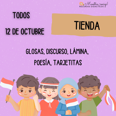 Glosas y discurso. 12 de octubre (pdf y word)