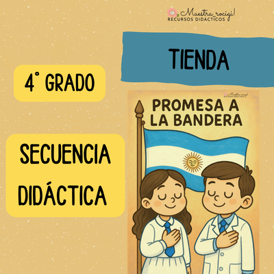 Secuencia "Promesa a la bandera " 4° grado (pdf)