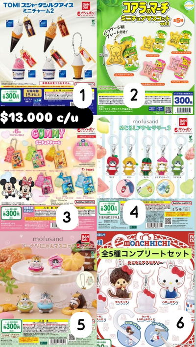 PREVENTA gashapon  LEER DESCRIPCIÓN 