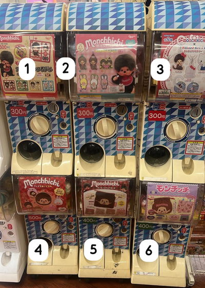 PREVENTA gashapon monchhichi  LEER DESCRIPCIÓN 