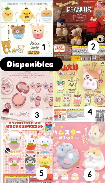 PREVENTA gashapon  LEER DESCRIPCIÓN 