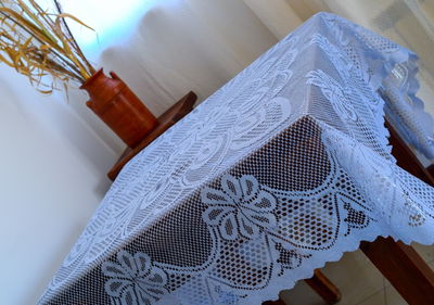 Manteles calados rectangulares