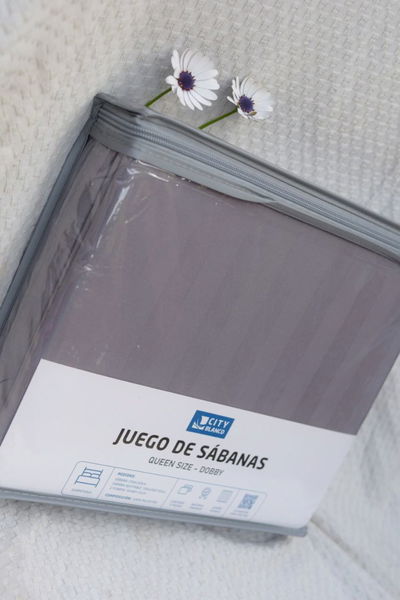 Juegos de sábanas Dobby Queen