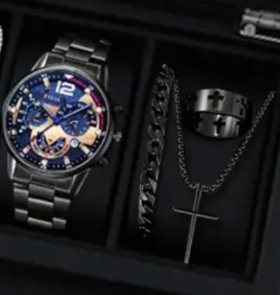 CONJUNTO DE RELOJ PARA HOMBRE
