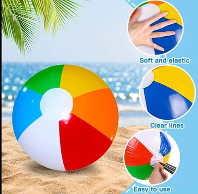 PELOTAS PARA PLAYA DE 12 PULGADAS