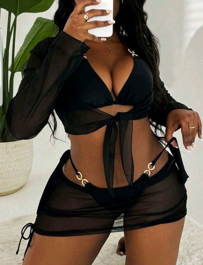 CONJUNTO DE BIKINI DE 4 PIEZAS