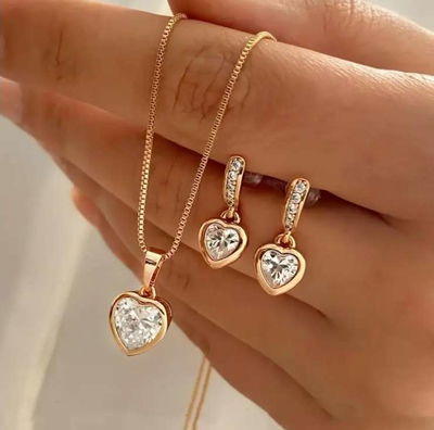 CONJUNTO DE CADENA Y ARETES