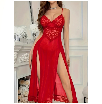 VESTIDO DE LENCERIA PARA MUJER