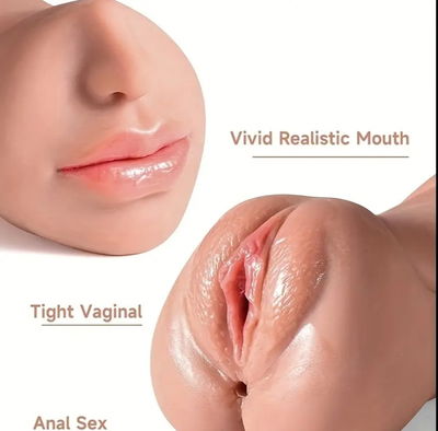 VAGINA ARTIFICIAL. MASTURBADOR 3 EN 1 PARA HOMBRES
