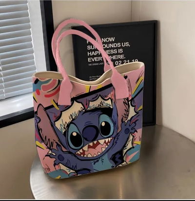 BOLSO CON SIPPER Y ESTAMPADO DE STECH