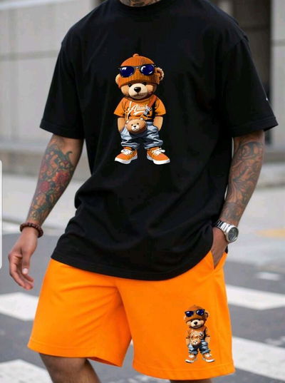 CONJUNTO DE OSO DE 2 PIEZAS PARA HOMBRE 