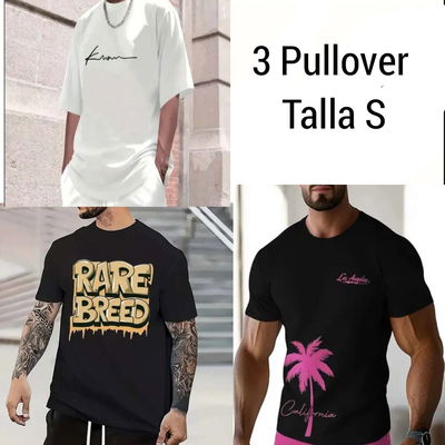 CONJUNTO DE 3 PULLOVER PARA HOMBRE