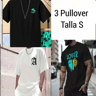 CONJUNTO DE 3 PULLOVER PARA HOMBRE