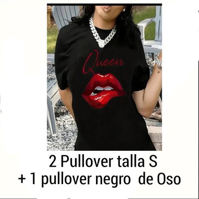 CONJUNTO DE 3 PULLOVER PARA MUJER