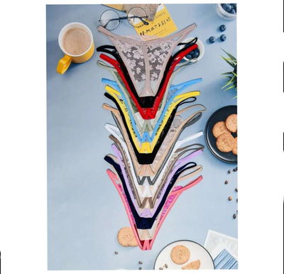 TANGAS CON ENCAJE PARA MUJER