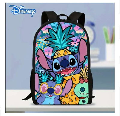 MOCHILA PARA NIÑA CON ESTAMPADO DE STICH