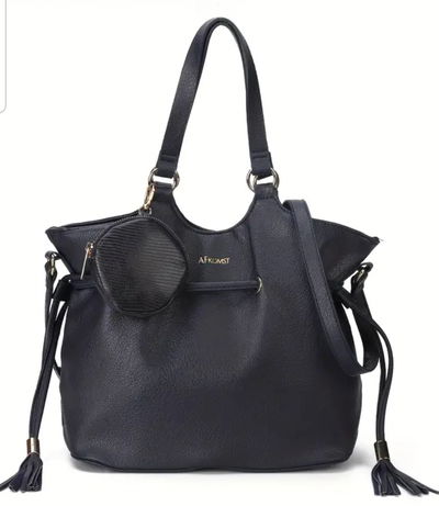 CARTERA DE GRAN CAPACIDAD Y MONEDERO PARA MUJER