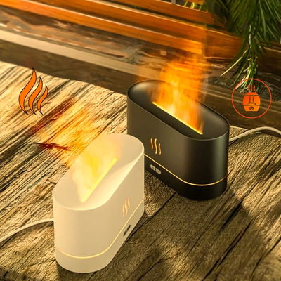 HUMIDIFICADOR AROMATIZADOR DE AMBIENTE, EFECTO LLAMA DE FUEGO.