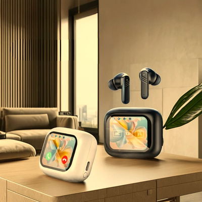 AURICULARES INALAMBRICOS BLUETOOTH 5.4 CON PANTALLA TACTIL.