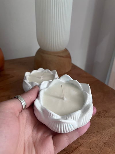 Vela Flor de loto