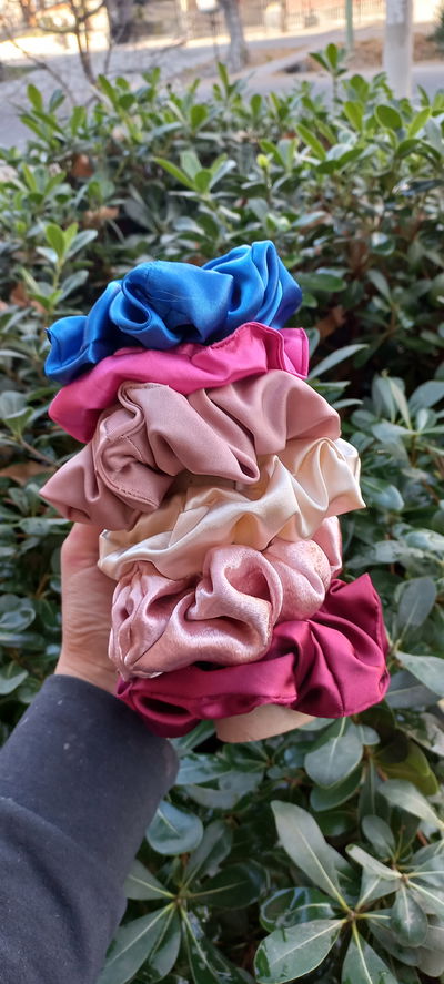 Scrunchies por docena (surtida)