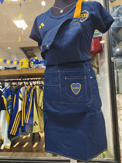 DELANTAL TIPO JEAN LICENCIA OFICIAL