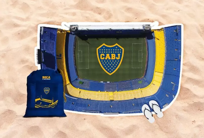 Toallon con forma de bombonera