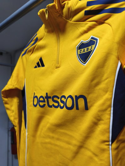 Buzo entrenamiento amarillo INFANTIL 