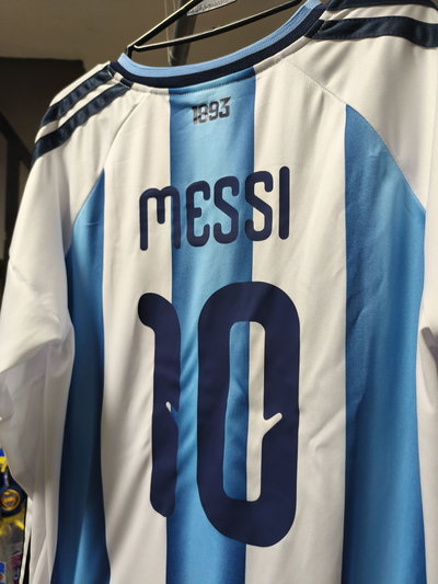 Camiseta titular argentina MANGA LARGA
