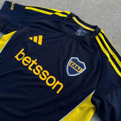 Camiseta azul entrenamiento 2025