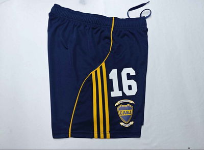 Short titular azul 2025