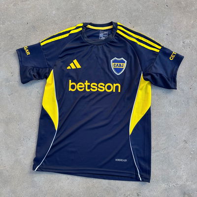 Camiseta azul entrenamiento 2025 infantil