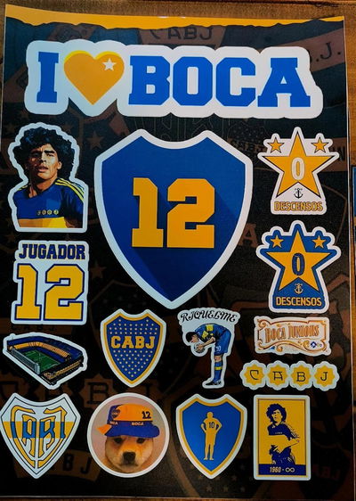 Stickers plancha grande
