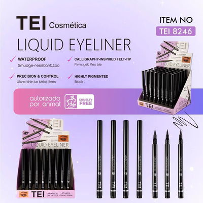 OFERTA Delineador en Fibra Waterproof Tei