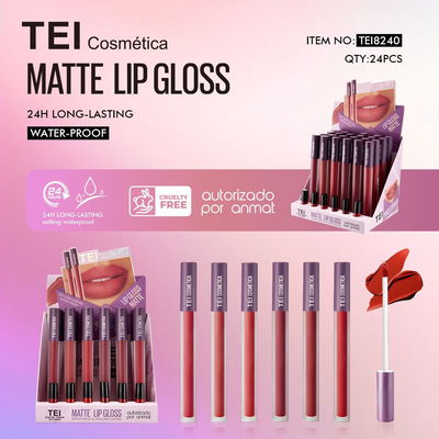 OFERTA Matte Lip Gloss Waterproof de Tei