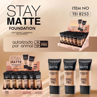 OFERTA Base Líquida Stay Matte de TEI