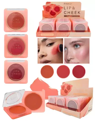 Rubor en Crema Lip And Cheek de Pink 21