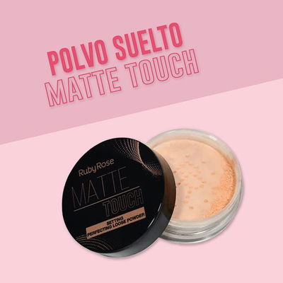 Polvo Traslúcido Matte Touch de Ruby Rose