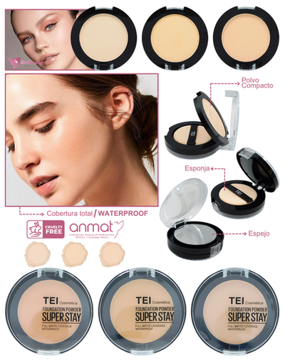 Polvo Compacto Super Stay Waterproof de TEI