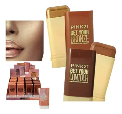 Bronzer o Contorno en Barra Get Your Bronze / Contour de Pink 21