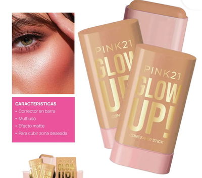 Corrector en Barra Glow Up de Pink 21