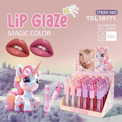 OFERTA Lip Glaze Magic Color (unicornio) de Tei