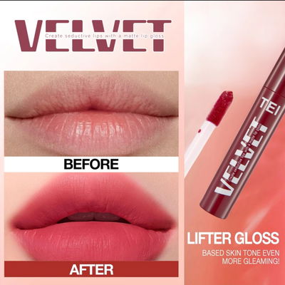 Matte Lip Gloss Velvet de Tei