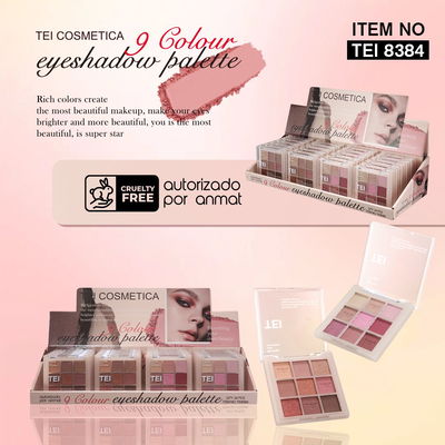 9 Colour Eyeshadow Palette de Tei