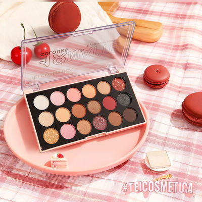 18 Matte Colours Eyeshadow de Tei