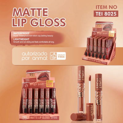Matte Lip Gloss Sky High de Tei