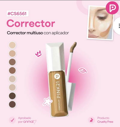 Corrector Multiuso de Pink 21