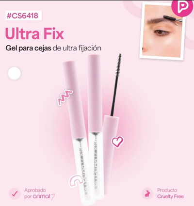 Máscara de Pestañas y Cejas en Gel Ultra Fix de Pink 21