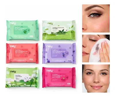 Toallitas Desmaquillantes con Agua Micelar Mely